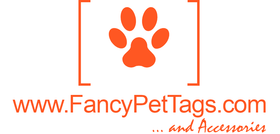 www.FancyPetTags.com - home of the ONE Low Standard price for ALL SIZES on ALL Products, Sitewide. No Min. Ships Worldwide.