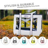 EdenPetz Clearview Premium Pet Handbag Carrier - 2: FancyPetTags.com