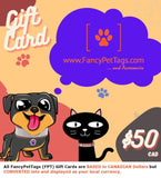 FancyPetTags (FPT) Gift Cards - 3: FancyPetTags.com