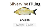 100-silvervinecatnip-filled-fish-cuddle-toy-7655493 - FancyPetTags.com
