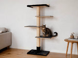 72 inches Wall Mounted Cat Tower - Perfect for small spaces - FancyPetTags.com