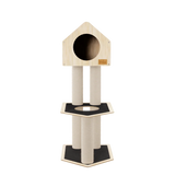 condo-hideout-2-level-deluxe-cat-tree-1391707 - FancyPetTags.com