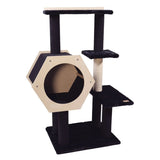 hexagon-house-4-level-cat-tree-9489671 - FancyPetTags.com