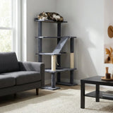maine-coon-65-cat-tower-5-level-cat-tree-3851984 - FancyPetTags.com