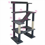 maine-coon-65-cat-tower-5-level-cat-tree-5989764 - FancyPetTags.com