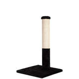 Noba Classic 28" Scratching Post - Black Faux Fur - FancyPetTags.com