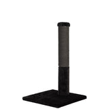 Noba Classic 28" Scratching Post - Black Faux Fur - FancyPetTags.com