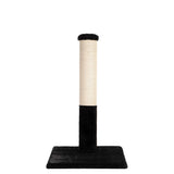 Noba Classic 28" Scratching Post - Black Faux Fur - FancyPetTags.com