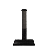 Noba Classic 28" Scratching Post - Black Faux Fur - FancyPetTags.com