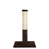 noba-classic-28-scratching-post-brown-faux-fur-5552593 - FancyPetTags.com