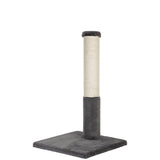 noba-classic-28-scratching-post-grey-faux-fur-1577558 - FancyPetTags.com