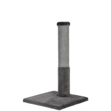 noba-classic-28-scratching-post-grey-faux-fur-4080560 - FancyPetTags.com