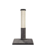 noba-classic-28-scratching-post-grey-faux-fur-7316609 - FancyPetTags.com