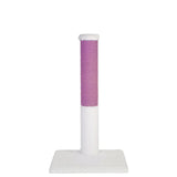 noba-classic-28-scratching-post-white-faux-fur-5747493 - FancyPetTags.com