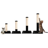 Noba Evolution - 4 in 1 Scratching post - Black Faux Fur - FancyPetTags.com