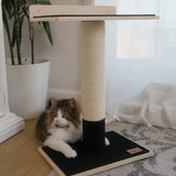 noba-modern-plywood-1-level-cat-tree-2499628 - FancyPetTags.com
