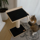 noba-modern-plywood-1-level-cat-tree-2503436 - FancyPetTags.com