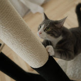 noba-modern-plywood-2-level-cat-tree-1448363 - FancyPetTags.com