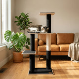 noba-modern-plywood-3-level-cat-tree-8639451 - FancyPetTags.com
