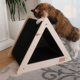Noba Origin Scratchable Teepee Cat House - FancyPetTags.com