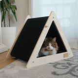 Noba Origin Scratchable Teepee Cat House - FancyPetTags.com