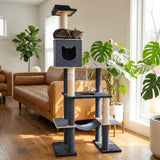 noba-supreme-81-tower-6-level-cat-tree-2983923 - FancyPetTags.com