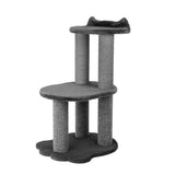 relaxation-2-level-cat-tree-grey-faux-fur-7908236 - FancyPetTags.com