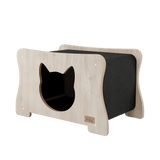 The Hammock Scratchable Cat House - FancyPetTags.com
