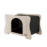 The Hammock Scratchable Cat House - FancyPetTags.com
