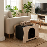 The Hammock Scratchable Cat House - FancyPetTags.com