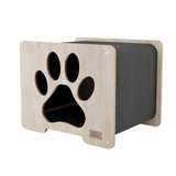 The Hut Scratchable Cat Hideout - FancyPetTags.com
