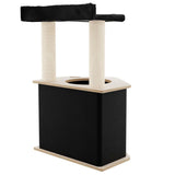 the-lodge-hideout-2-level-cat-tree-7821453 - FancyPetTags.com