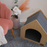 The Noba Cottage Scratchable Cat House - FancyPetTags.com