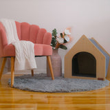 The Noba Cottage Scratchable Cat House - FancyPetTags.com