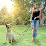 Trend Setting Hemp Rope Genuine Leather Leash - 8: FancyPetTags.com