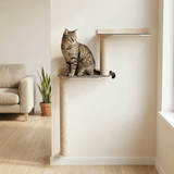 Wall Mounted Cat Scratcher Parkour - 2: FancyPetTags.com