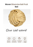 woven-silvervine-gall-fruit-ball-9786198 - FancyPetTags.com