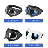 All Season UV Protective Pilot Dog Goggles - 16: FancyPetTags.com