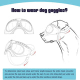All Season UV Protective Pilot Dog Goggles - 9: FancyPetTags.com