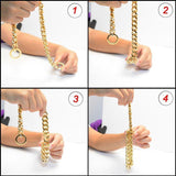 Beautiful 15mm Curb Chain Dog Collar - FancyPetTags.com