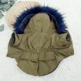 Big Mane Hooded Warm Winter Jacket - 11: FancyPetTags.com