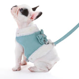 Chic Style Bling Bling Harness Leash Set - 4: FancyPetTags.com
