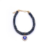 Crystal Heart Gem Rhinestone Decorative Collar - 5: FancyPetTags.com