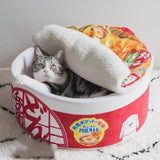 Cup Noodle Decorative Pet Bed - 1: FancyPetTags.com