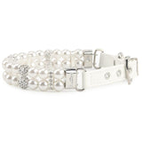 Decorative Pearl Collar - FancyPetTags.com