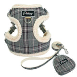 Didog Plaid Series Front Clip No Pull Harness Leash Combo - 11: FancyPetTags.com