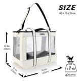 EdenPetz Clearview Premium Pet Handbag Carrier - 15: FancyPetTags.com