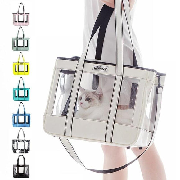 EdenPetz Clearview Premium Pet Handbag Carrier - 1: FancyPetTags.com