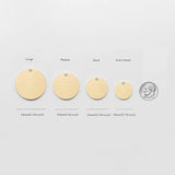 Elegance Pet ID Brass Tag - FancyPetTags.com