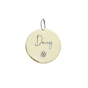 Elegance Simple Design Tag (Double Sided) - www.FancyPetTags.com